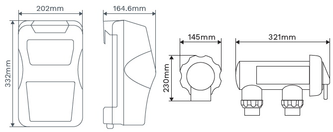 Oasis Freshwater Ultra Low Salt and Mineral Chlorinator CX35-LS - Image 2